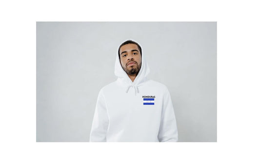 White Hoodie unisex